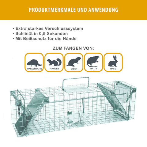 Basic - Lebendfalle Drahtfalle