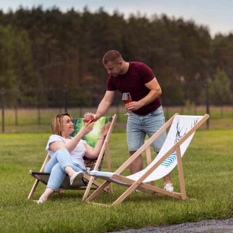 Leżak plażowy FULLPRINT