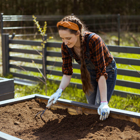 Gartenkralle mit Holzgriff