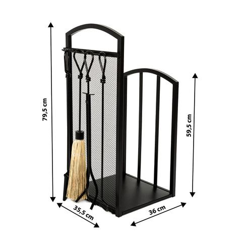 Kaminzubehör Set 5-teilig