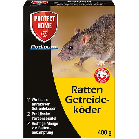 PROTECT HOME Rodicum Ratten Getreideköder 400g