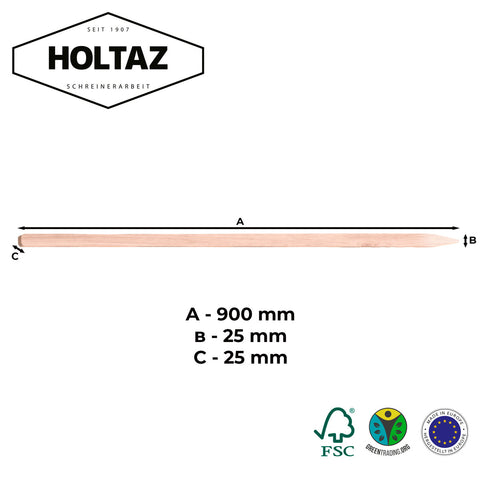 Pflanzstäbe Tomatenstangen aus Holz