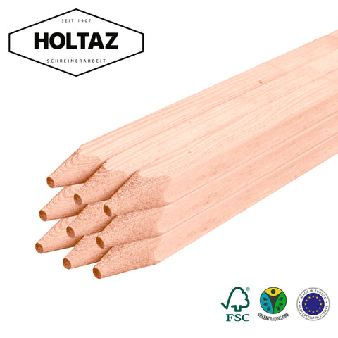 Pflanzstäbe Tomatenstangen aus Holz