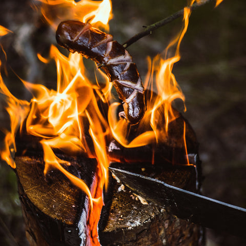 Schwedenfeuer Gartenfackel